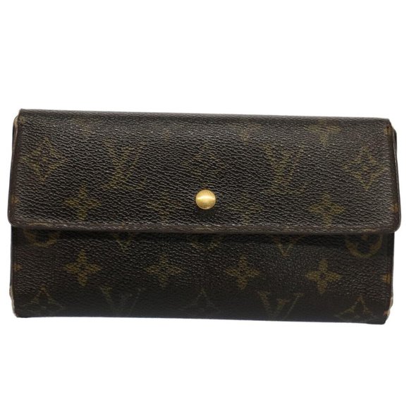 LOUIS VUITTON Monogram Porte Tresol International Wallet M61215 LV Auth - Picture 1 of 16